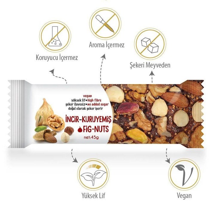 Mixed Nut Fig Spread 45 g x 12 pcs