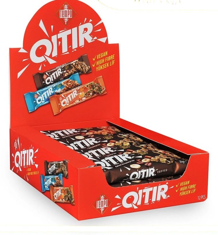 Qıtır Coffee Nut Bar 30 g x 12 pcs