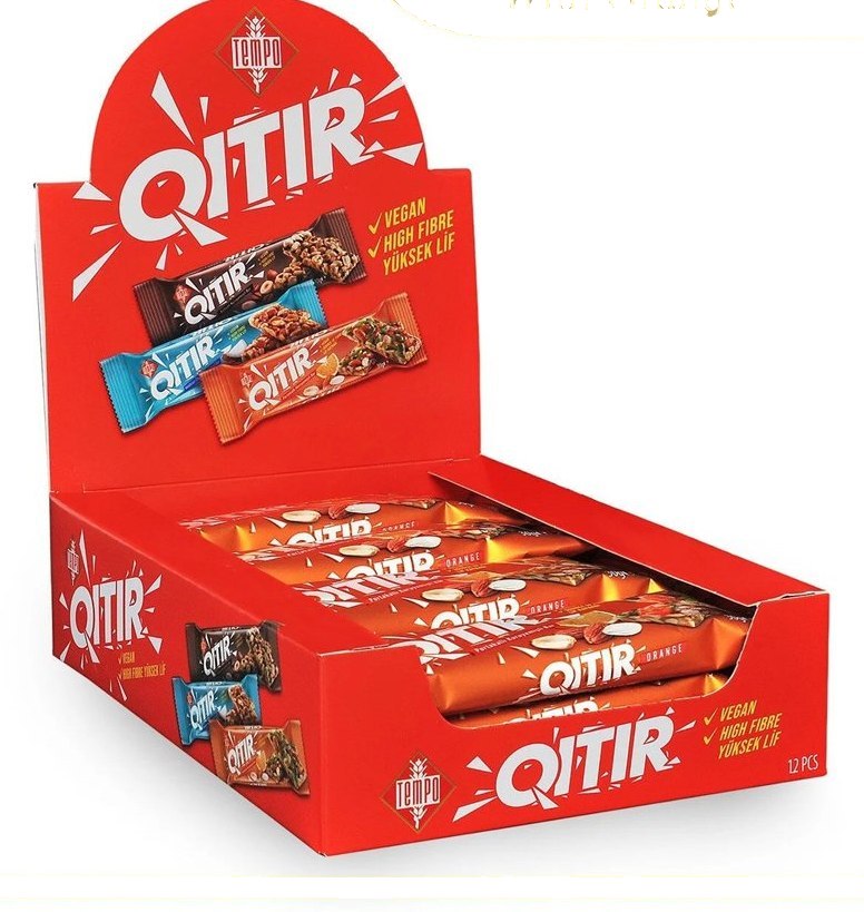 Qıtır Orange Nut Bar 30 g x 12 pcs