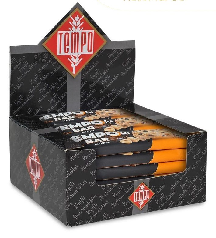 Tempolu Hazelnut Bar 30 g x 12 pcs