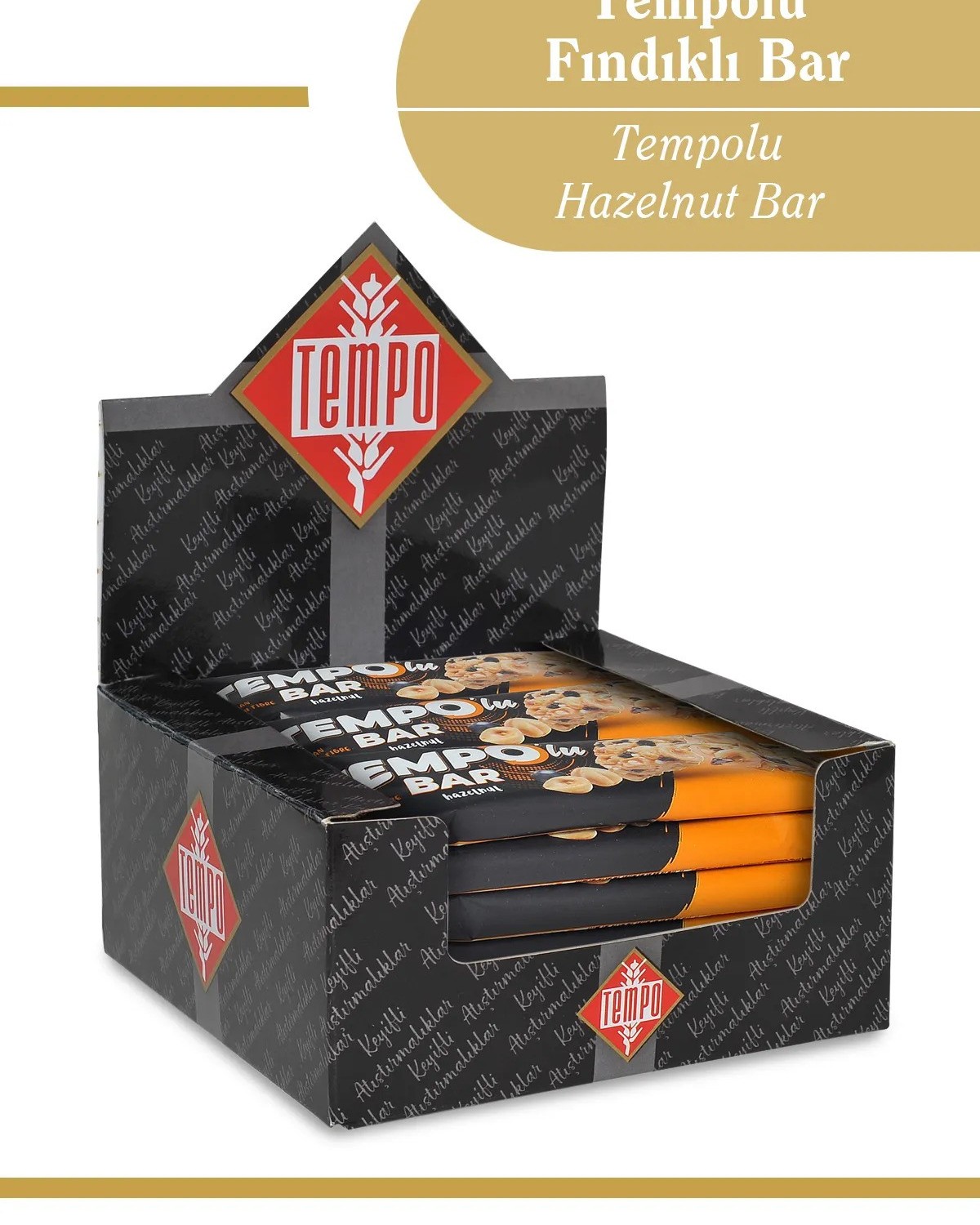 Tempolu Fındıklı Bar 30 g x 12 Adet